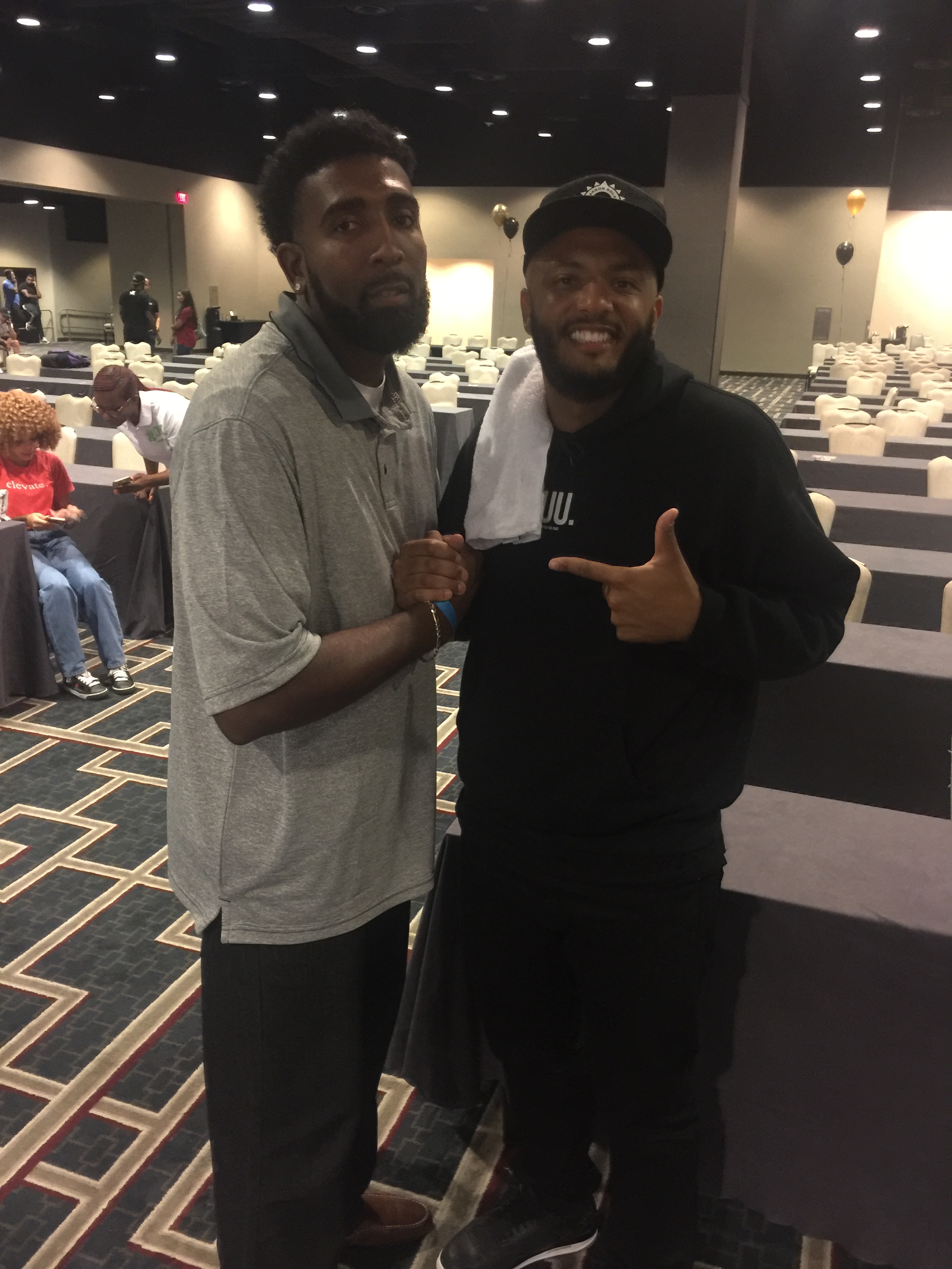 Derrick with CEO of Eric Thomas