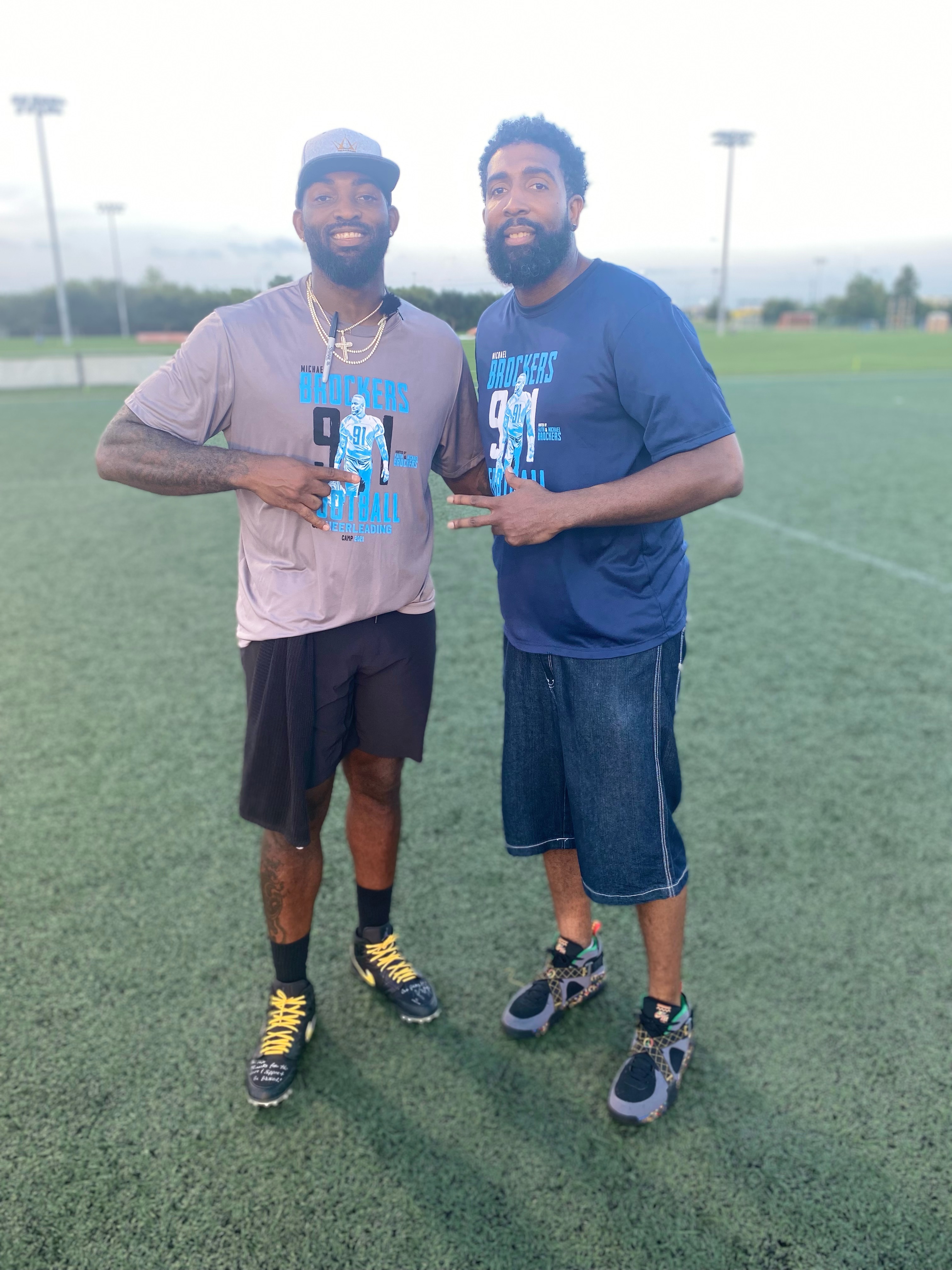 Derrick and Michael Brockers