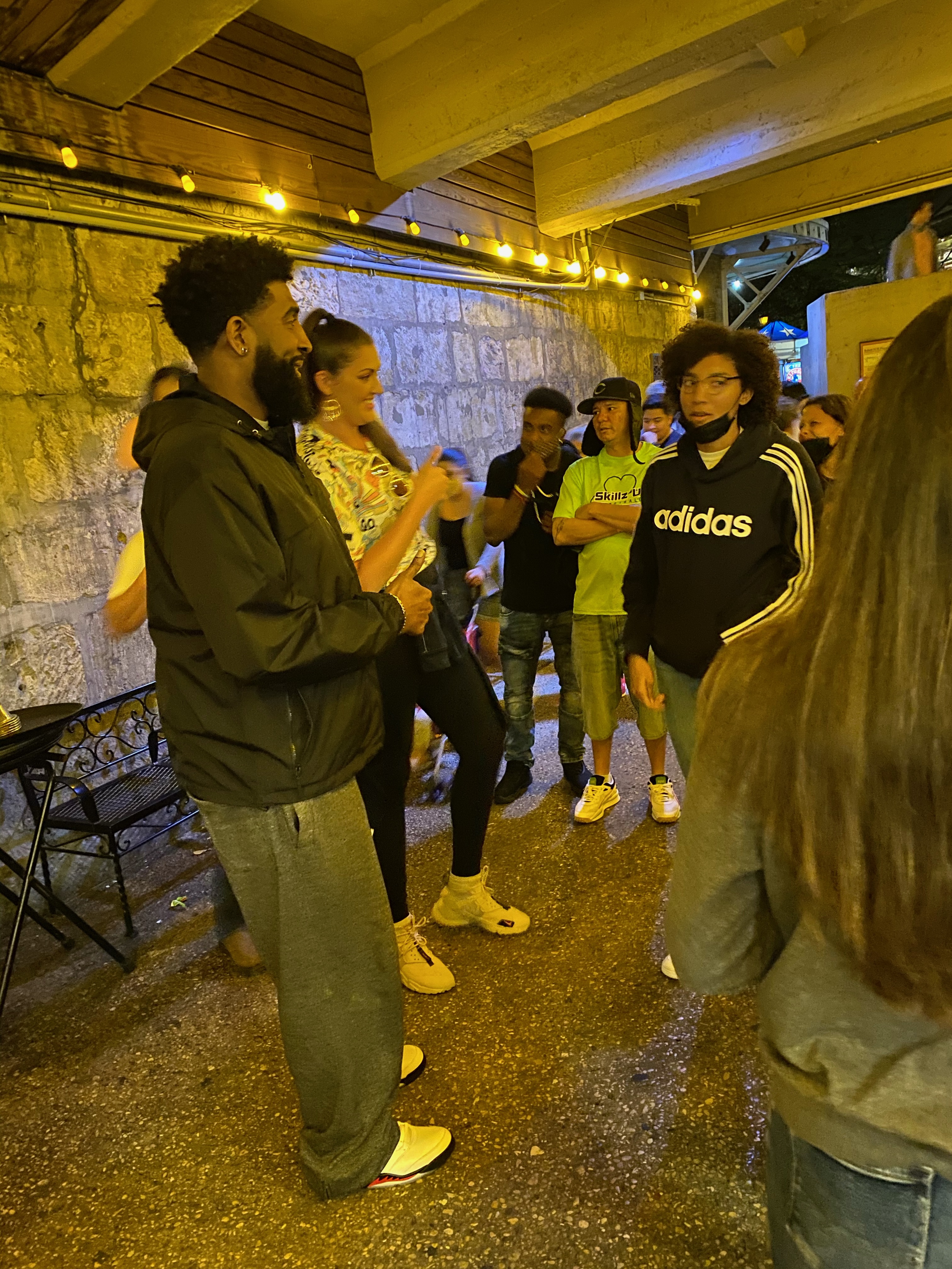 Derrick and Stefanie Dolson