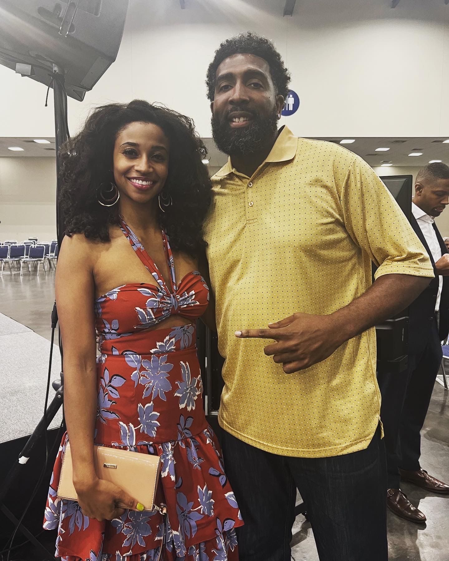 Derrick with Comedian/Actress - Whitney LaBelle