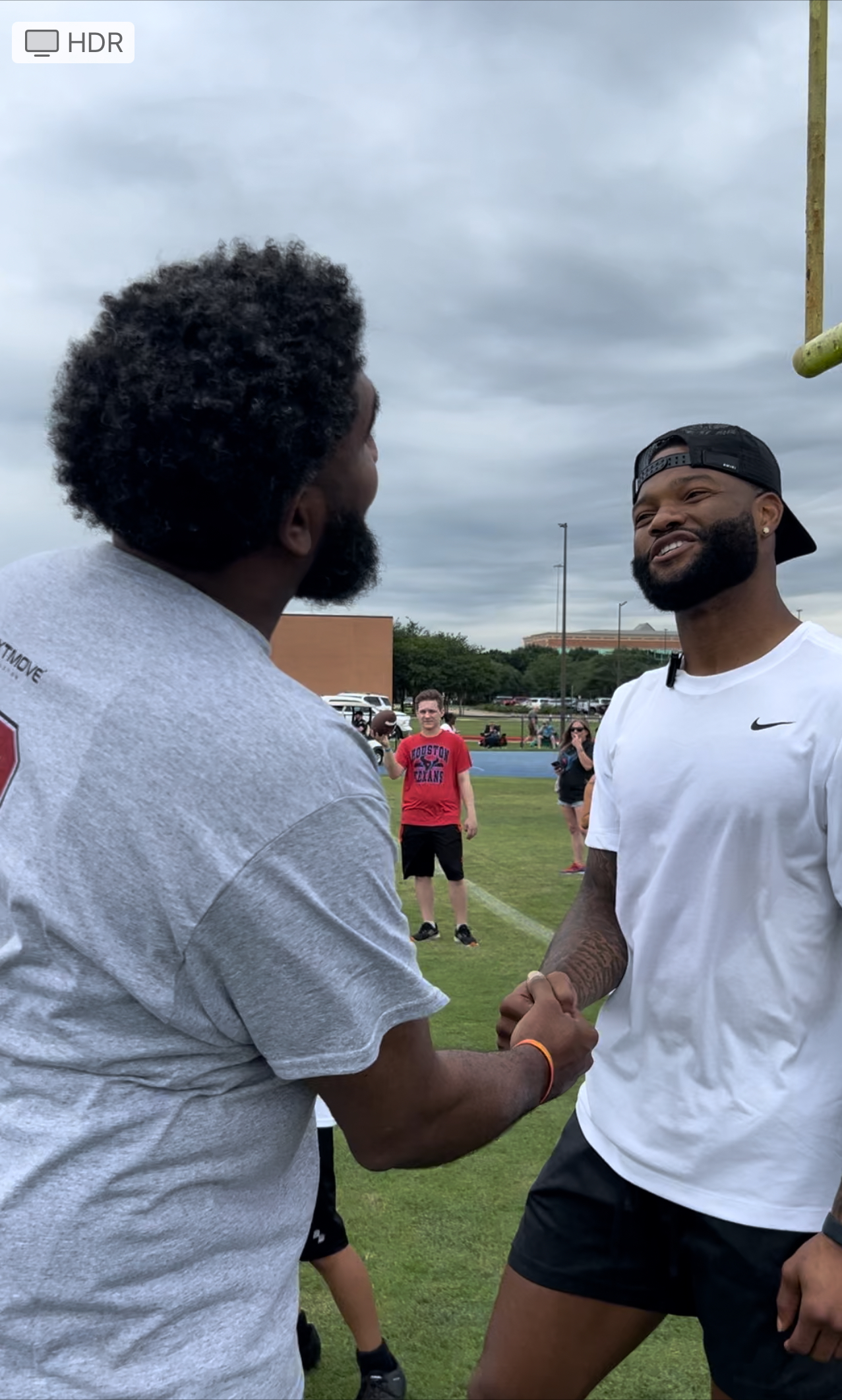 Derrick with Nico Collins